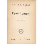 Herling-Grudzinski Gustaw- The Living and the Dead [first edition, author