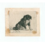 Plonski Michal (1778 - 1812) Sitting dog