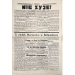Number of the Illustrated Express from 14.05.1935 - death of the Marshal [Lodz 14.05.1935].