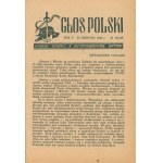 Voice of Poland. Organ of the fight against enemy propaganda. Year V, August 24, 1943