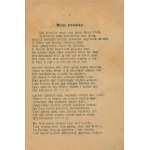 And Haller is going... A collection of soldier songs [Warsaw 1919].
