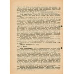 Defenzyva Communiqué No. 1, 1920. WP counterintelligence (communist agitation, soldier councils, Czech espionage, Eastern Galicia)