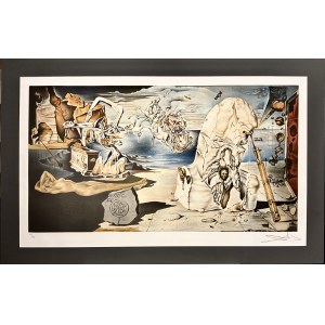 Salvador DALI (1904-1989), L'Apothéose d'Homère - Rêve éveillé de Gala (Apoteoza Homera - Marzenie Gali), 1974