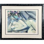 Jean-Baptiste Valadié (1933- ) Blue Girl lata 90 -te