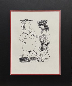 Pablo Picasso (1881-1973), Le Seigneur et la Dame, 1972