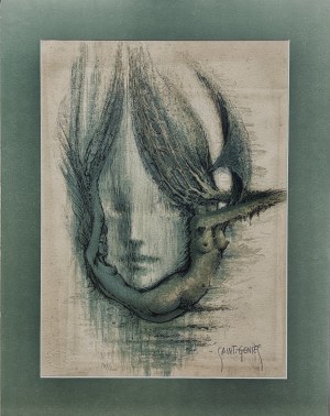 Francis Lassus de SAINT-GENIES (1925-2018), Figura Fantastyczna, 1972