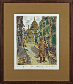 George CRIONAS (1925 - 2004), Artist of Montmartre (Artysta z Montrmarte), 1960