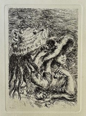 Pierre-Auguste Renoir (1841-1919), Ozdabianie kapelusza, 1950 (1894)