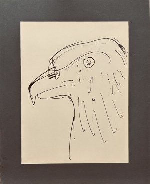 Pablo Picasso (1881-1973), Aigle (Orzeł) z cyklu 40 dessins de Picasso en marge du Buffon, 1957