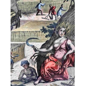 Richard Blome (1635-1705) Ceres aus dem Zyklus Gentlemans Recreation, 1686