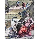 Richard Blome (1635-1705) Ceres z cyklu Gentlemans Recreation, 1686