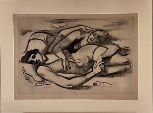 André LHOTE (1885-1962), Przyjaciółki na plaży, 1960