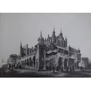 Jan Kulikowski (1914-1995), Kraków Sukiennice, 1953-55