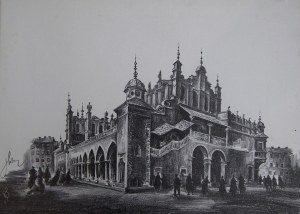 Jan Kulikowski (1914-1995), Kraków Sukiennice,1953-55