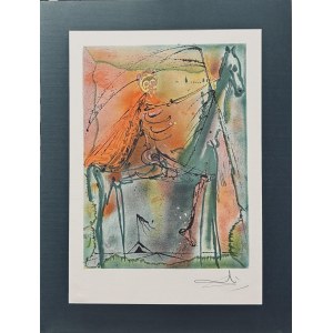Salvador DALI (1904-1989), Das verlorene Pferd aus dem Zyklus Dalinische Pferde, 1983