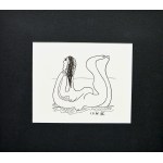 Pablo Picasso 1881-1973 z cyklu „Le Déjeuner sur l’herbe” ( Obiady na trawie), Wariacje na temat „Śniadanie na trawie” E. Maneta, 1962