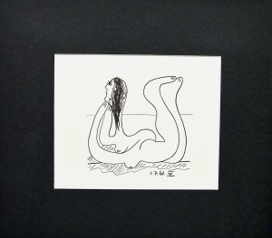 Pablo Picasso 1881-1973 z cyklu „Le Déjeuner sur l’herbe” ( Obiady na trawie), Wariacje na temat „Śniadanie na trawie” E. Maneta, 1962