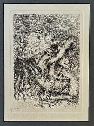 Pierre-Auguste Renoir (1841-1919), Ozdabianie kapelusza, 1950 (1894)