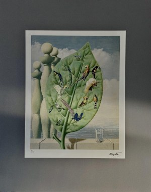 Rene Magritte(1898-1967),Le regard interieur - Spojrzenie do wnętrza 1949)