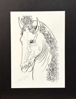 Jean COCTEAU (1889-1963), Artaban, 1961