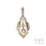 Art déco pendant, 1920s-1930s