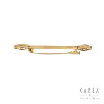 Art déco brooch, France, 1920s