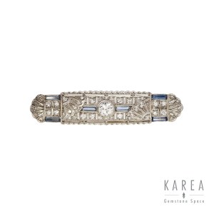 Art déco brooch, 1920s