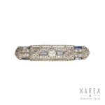 Art déco brooch, 1920s