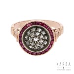 Art déco ring, 1920s-1930s