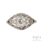 Diamond ring, 1920s-1930s