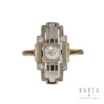 Art déco ring, 1920s-1930s