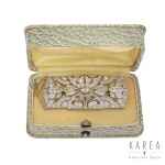 Art déco brooch with diamonds, Western Europe, 1920s