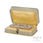 Art déco brooch with diamonds, Western Europe, 1920s