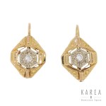Art déco earrings, France, 1920s-30s
