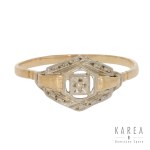 Art déco ring, 1920s-1930s