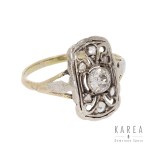 Diamond ring, 1920s-1930s