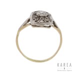 Diamond ring, 1920s-1930s