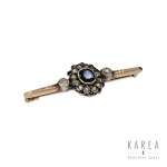 Brooch with sapphire, 1920s-1930s