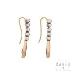 Earrings with sapphires and diamonds, 1920s-1930s