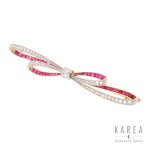 Brooch in the form of a bow, 1920s