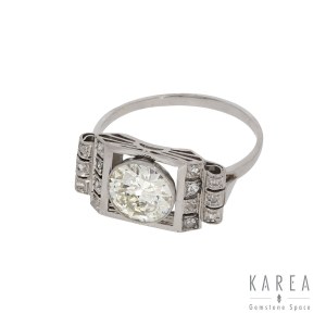 Ring with solar motif, 1920s-1930s