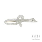 Ribbon brooch, Tiffany & Co., 1950s