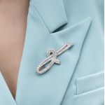 Ribbon brooch, Tiffany &amp; Co., 1950s