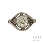 Engagement ring, interwar period