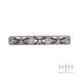 Art déco brooch, 1920s-1930s