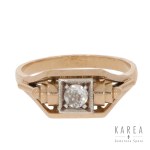 Diamond ring, Cracow, interwar period