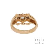 Diamond ring, France, 1930s-40s