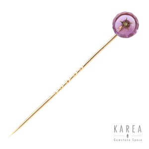 Tie pin with amethyst, 1920s