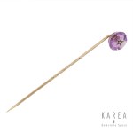 Tie pin with amethyst, 1920s