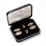 Cufflinks and collar clips, 1st quarter of the 20th century